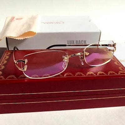 cartier transparent glasses|authentic cartier sunglasses.